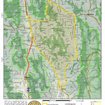 Idaho Department of Fish & Game Controlled Hunt Areas - Elk - Hunt Area 74-1X digital map