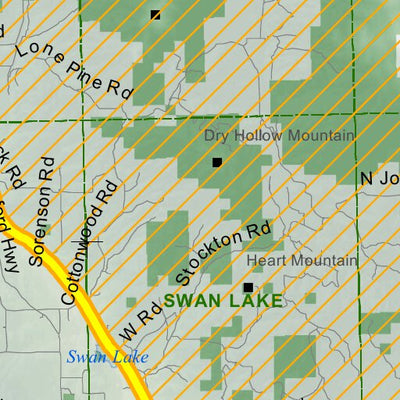 Idaho Department of Fish & Game Controlled Hunt Areas - Elk - Hunt Area 74-1X digital map