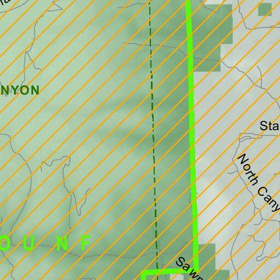 Idaho Department of Fish & Game Controlled Hunt Areas - Elk - Hunt Area 75-1X digital map