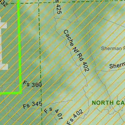 Idaho Department of Fish & Game Controlled Hunt Areas - Elk - Hunt Area 75-1X digital map