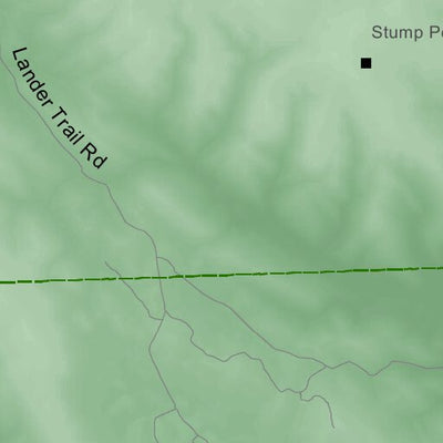Idaho Department of Fish & Game Controlled Hunt Areas - Elk - Hunt Area 76-1 digital map