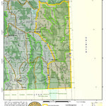 Idaho Department of Fish & Game Controlled Hunt Areas - Elk - Hunt Area 76-1X digital map