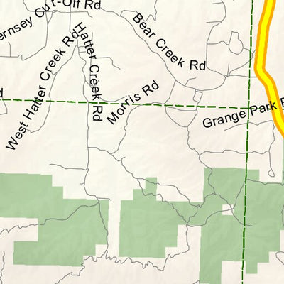 Idaho Department of Fish & Game Controlled Hunt Areas - Elk - Hunt Area 8-1 digital map
