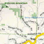 Idaho Department of Fish & Game Controlled Hunt Areas - Elk - Hunt Area 8-1 digital map