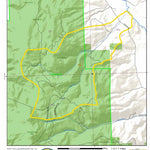 Idaho Department of Fish & Game Controlled Hunt Areas - Furbearer - Hunt Area 204 digital map