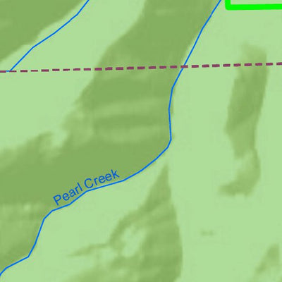 Idaho Department of Fish & Game Controlled Hunt Areas - Furbearer - Hunt Area 204 digital map
