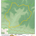 Idaho Department of Fish & Game Controlled Hunt Areas - Goat - Hunt Area 10-1 digital map