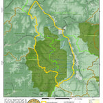Idaho Department of Fish & Game Controlled Hunt Areas - Goat - Hunt Area 36-1 digital map