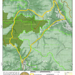 Idaho Department of Fish & Game Controlled Hunt Areas - Goat - Hunt Area 36A-1 digital map