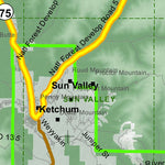 Idaho Department of Fish & Game Controlled Hunt Areas - Goat - Hunt Area 36A-1 digital map