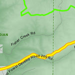 Idaho Department of Fish & Game Controlled Hunt Areas - Goat - Hunt Area 36A-4 digital map