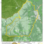 Idaho Department of Fish & Game Controlled Hunt Areas - Goat - Hunt Area 36B digital map
