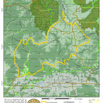 Idaho Department of Fish & Game Controlled Hunt Areas - Goat - Hunt Area 43 digital map