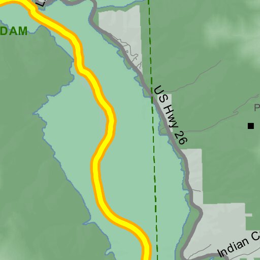 Controlled Hunt Areas - Goat - Hunt Area 67 Map by Idaho Department of ...