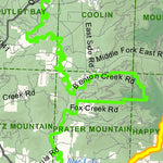 Idaho Department of Fish & Game Controlled Hunt Areas - Moose - Hunt Area 1-2 digital map
