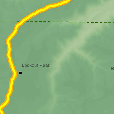 Idaho Department of Fish & Game Controlled Hunt Areas - Moose - Hunt Area 10-4 digital map