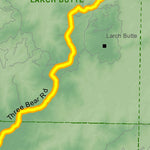 Idaho Department of Fish & Game Controlled Hunt Areas - Moose - Hunt Area 10-5 digital map