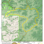 Idaho Department of Fish & Game Controlled Hunt Areas - Moose - Hunt Area 10-6 digital map