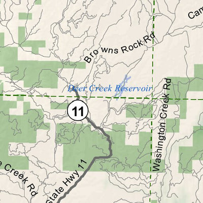 Idaho Department of Fish & Game Controlled Hunt Areas - Moose - Hunt Area 10-6 digital map