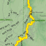 Idaho Department of Fish & Game Controlled Hunt Areas - Moose - Hunt Area 10A-1 digital map