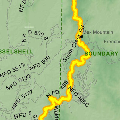 Idaho Department of Fish & Game Controlled Hunt Areas - Moose - Hunt Area 10A-1 digital map