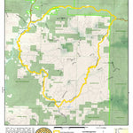Idaho Department of Fish & Game Controlled Hunt Areas - Moose - Hunt Area 10A-3 digital map