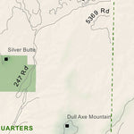 Idaho Department of Fish & Game Controlled Hunt Areas - Moose - Hunt Area 10A-3 digital map