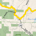 Idaho Department of Fish & Game Controlled Hunt Areas - Moose - Hunt Area 10A-3 digital map