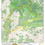 Idaho Department of Fish & Game Controlled Hunt Areas - Moose - Hunt Area 10A-4 digital map