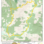 Idaho Department of Fish & Game Controlled Hunt Areas - Moose - Hunt Area 10A-5 digital map