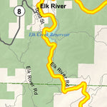 Idaho Department of Fish & Game Controlled Hunt Areas - Moose - Hunt Area 10A-5 digital map