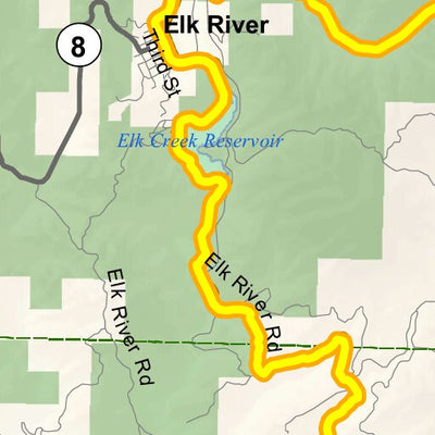 Idaho Department of Fish & Game Controlled Hunt Areas - Moose - Hunt Area 10A-5 digital map