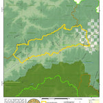 Idaho Department of Fish & Game Controlled Hunt Areas - Moose - Hunt Area 12-1 digital map