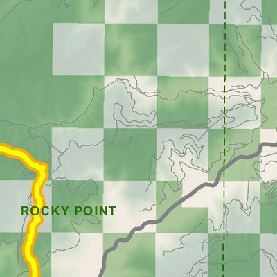 Idaho Department of Fish & Game Controlled Hunt Areas - Moose - Hunt Area 12-2 digital map