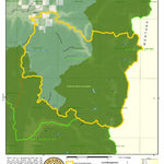 Idaho Department of Fish & Game Controlled Hunt Areas - Moose - Hunt Area 12-4 digital map