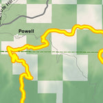 Idaho Department of Fish & Game Controlled Hunt Areas - Moose - Hunt Area 12-4 digital map