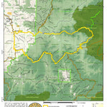 Idaho Department of Fish & Game Controlled Hunt Areas - Moose - Hunt Area 16 digital map