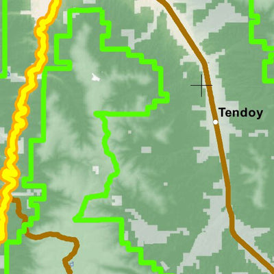 Idaho Department of Fish & Game Controlled Hunt Areas - Moose - Hunt Area 29 digital map