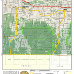 Idaho Department of Fish & Game Controlled Hunt Areas - Moose - Hunt Area 54 digital map