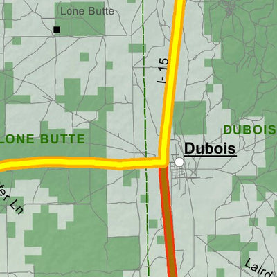 Idaho Department of Fish & Game Controlled Hunt Areas - Moose - Hunt Area 59 digital map