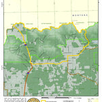 Idaho Department of Fish & Game Controlled Hunt Areas - Moose - Hunt Area 61-1 digital map