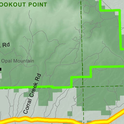 Idaho Department of Fish & Game Controlled Hunt Areas - Moose - Hunt Area 61-1 digital map