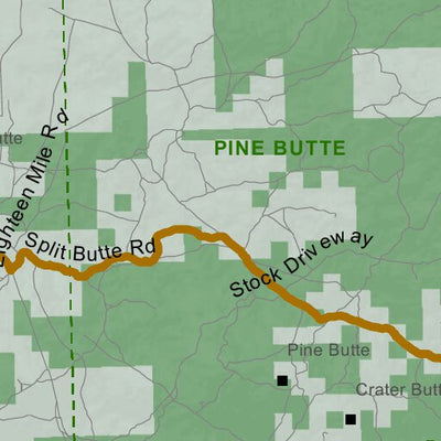 Idaho Department of Fish & Game Controlled Hunt Areas - Moose - Hunt Area 61-1 digital map