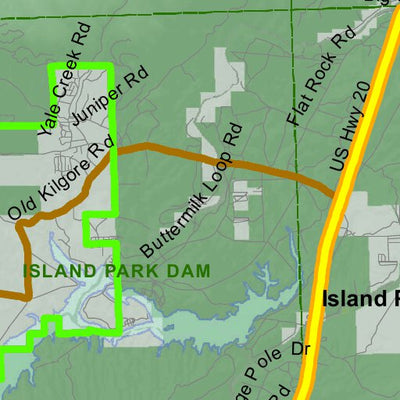 Idaho Department of Fish & Game Controlled Hunt Areas - Moose - Hunt Area 61-3 digital map