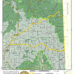 Idaho Department of Fish & Game Controlled Hunt Areas - Moose - Hunt Area 62 digital map