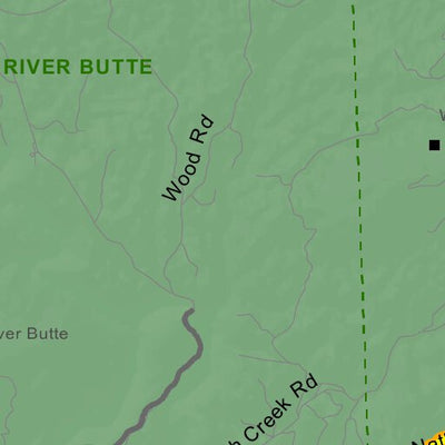Idaho Department of Fish & Game Controlled Hunt Areas - Moose - Hunt Area 62A digital map