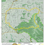 Idaho Department of Fish & Game Controlled Hunt Areas - Moose - Hunt Area 64 digital map