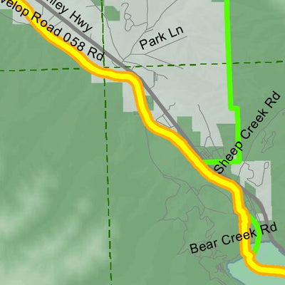 Idaho Department of Fish & Game Controlled Hunt Areas - Moose - Hunt Area 66-1 digital map