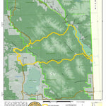 Idaho Department of Fish & Game Controlled Hunt Areas - Moose - Hunt Area 66-2 digital map