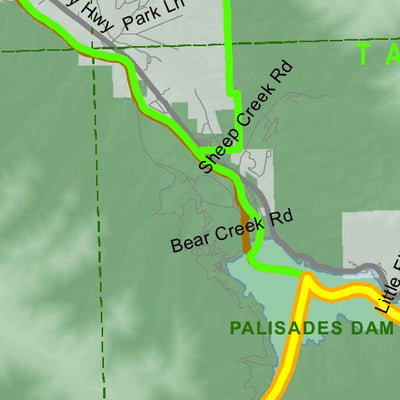 Idaho Department of Fish & Game Controlled Hunt Areas - Moose - Hunt Area 66-2 digital map